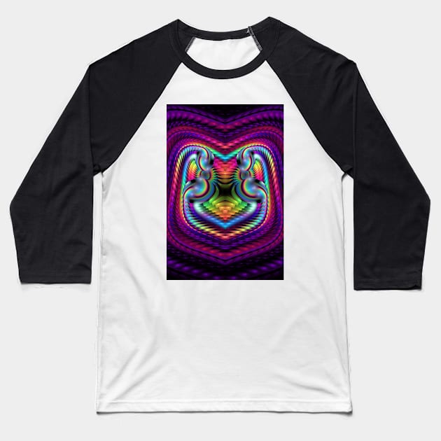 Totem Baseball T-Shirt by krinichnaya